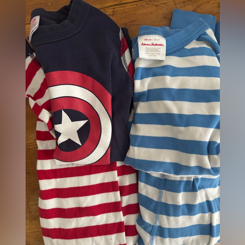 Boy’s size 6-7 Hanna Andersson pjs